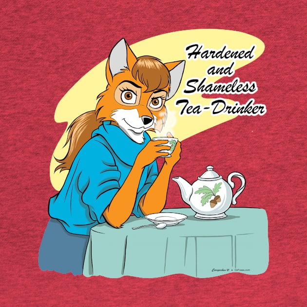 Tea Drinker by OzFoxes